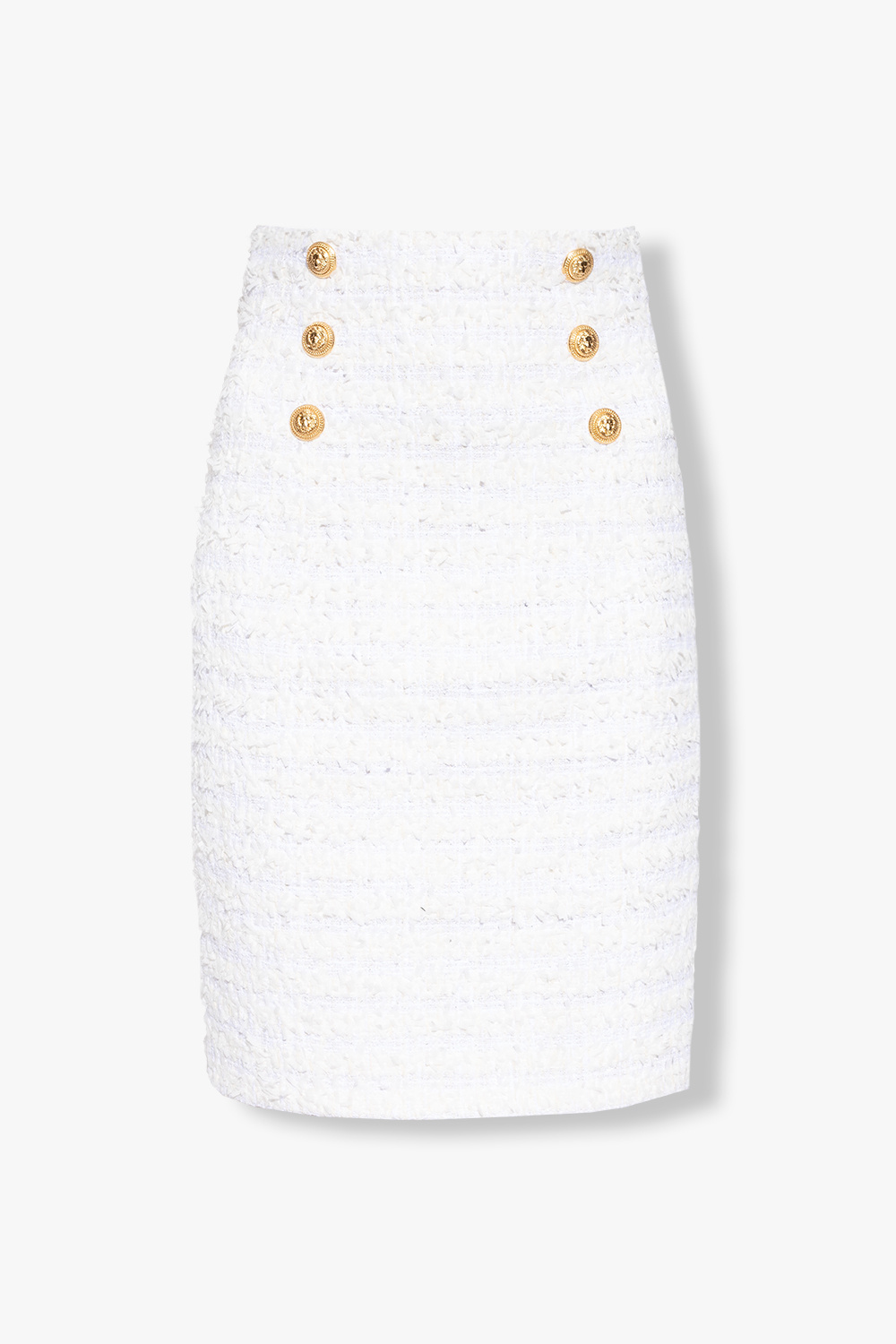 Шёлковая дымка balmain silk perfume - White Tweed skirt Balmain